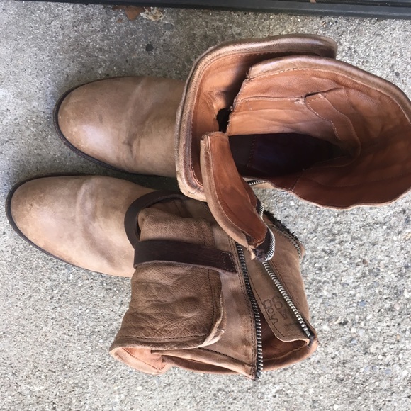 AS 98 biker motorcycle boots 37 6.5 - Picture 2 of 9